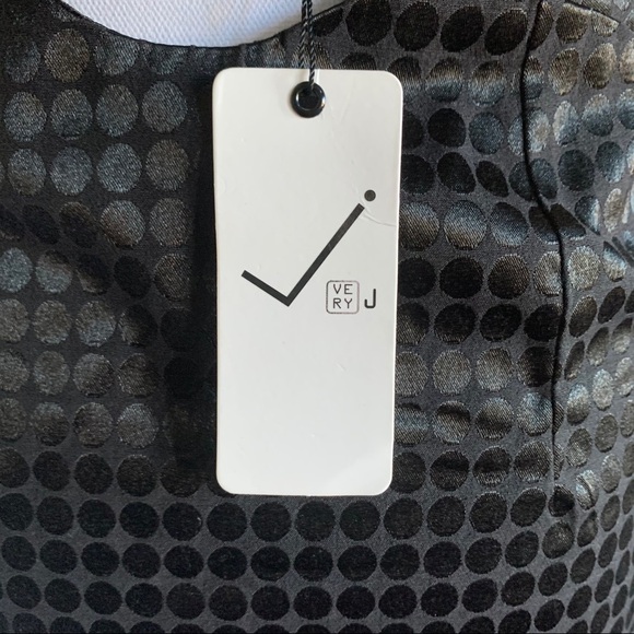 NEW Very J Black Ruched Halter Black Dress Size Medium - Picture 6 of 9